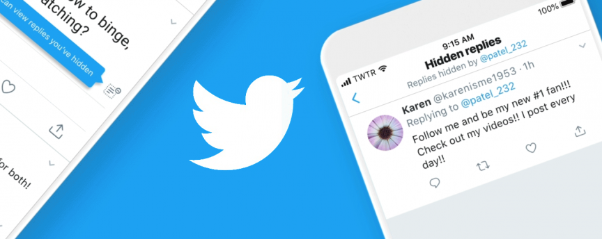 Twitter дозволила користувачам приховувати коментарі