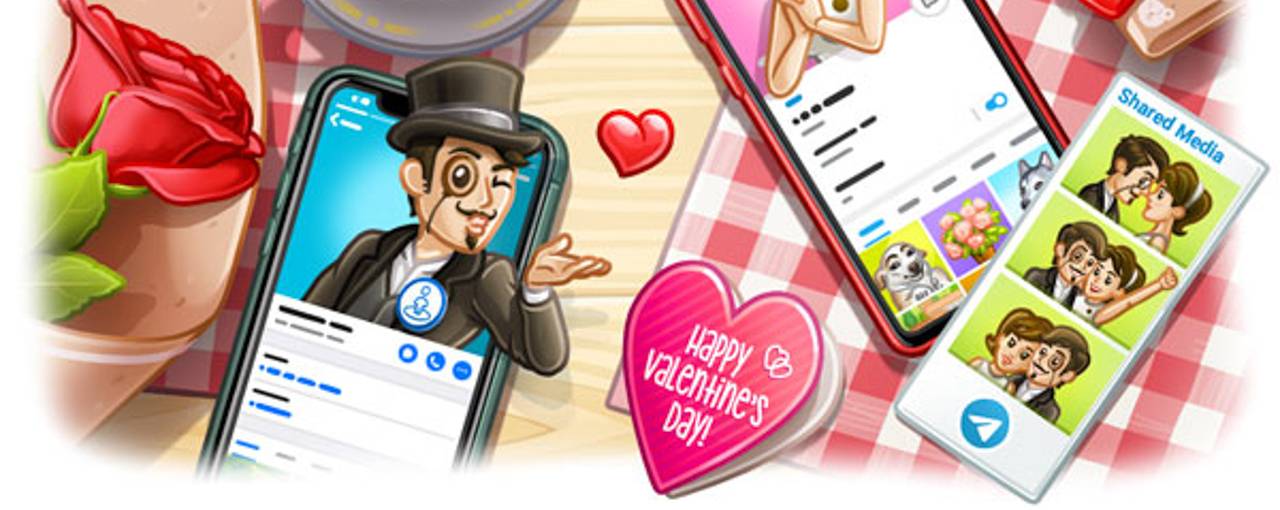Telegram святого Валентина: тепер месенджер можна використовувати як додаток для знайомств