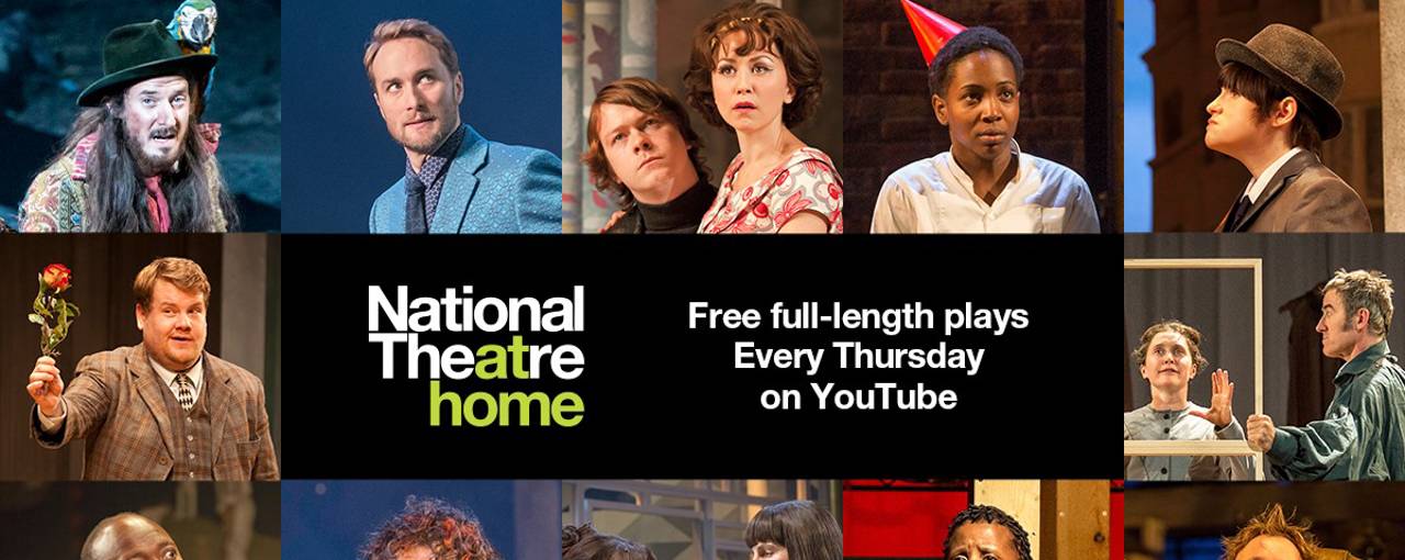 Национальный театр Великобритании будет бесплатно транслировать спектакли в Youtube