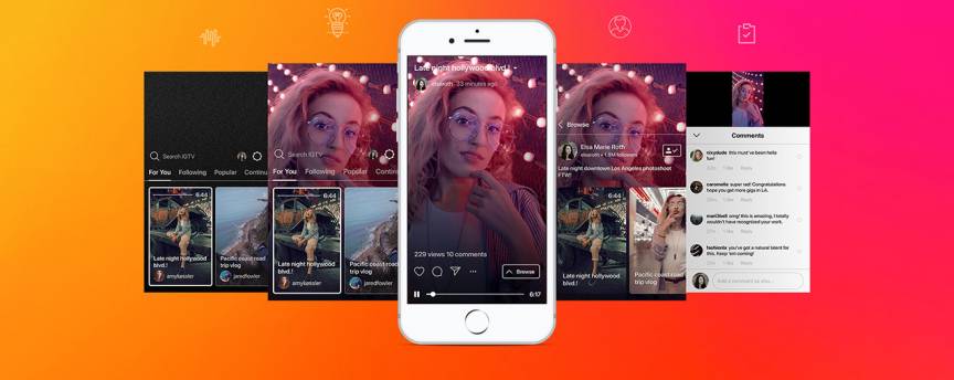 Instagram обновил дизайн приложения IGTV