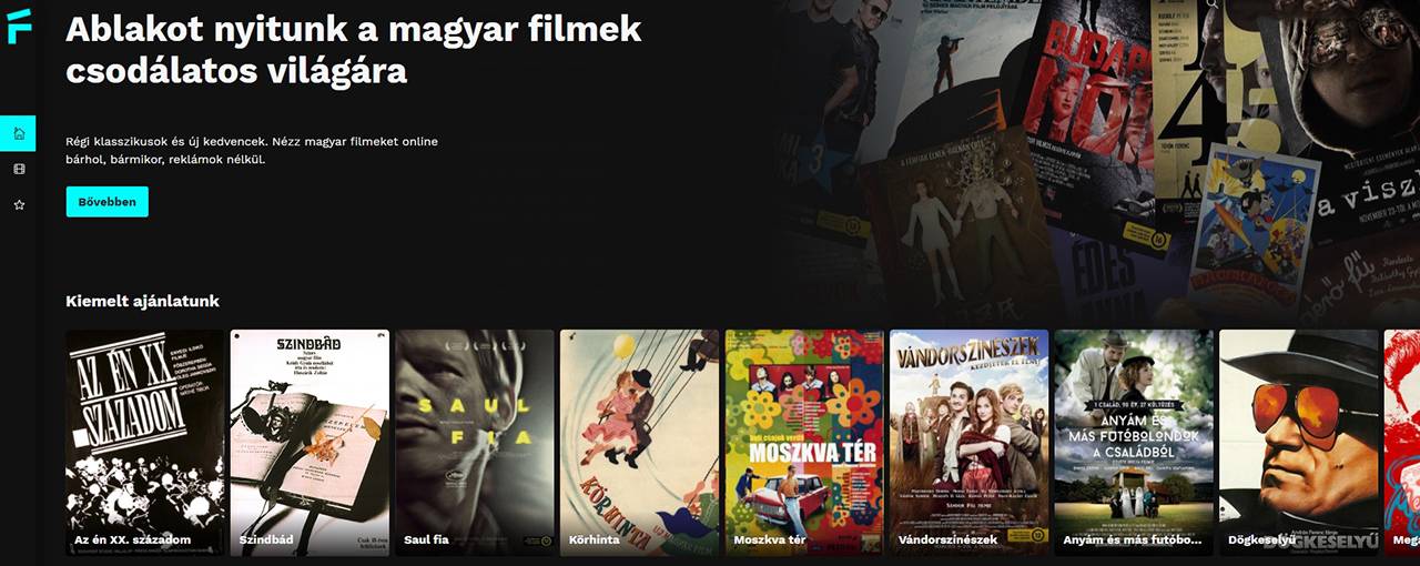 Национальный центр кино Венгрии запустил собственную видеоплатформу